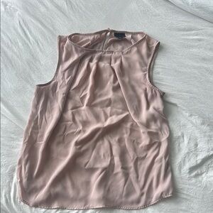 Worthington Pink Pleated Blouse